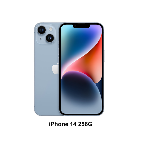 (Subscription) Apple iPhone 14 (256G) -A blue (mpwp3ta/a) iPhone14