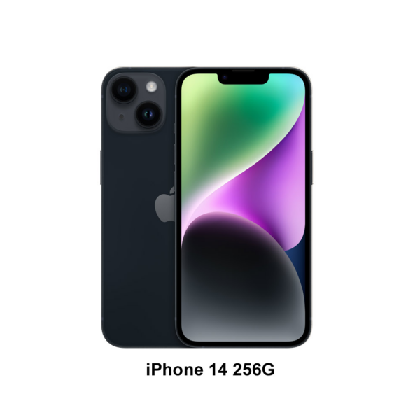 Apple iPhone 14 (256G)-午夜色(MPVX3TA/A)iPhone 14