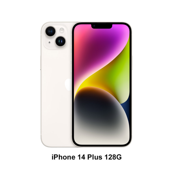 Apple iPhone 14 Plus (128G)-星光色(MQ4Y3TA/A)iPhone 14