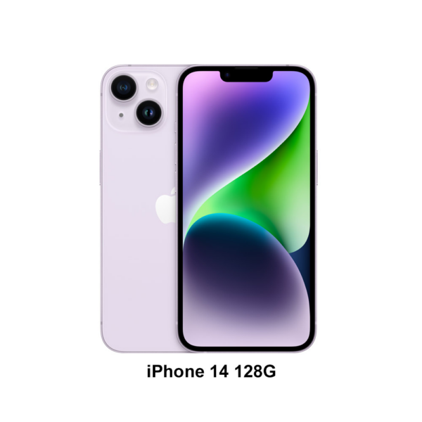 Apple iPhone 14 (128G)-紫色(MPV03TA/A)iPhone 14
